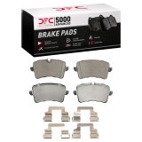 DFC 15-18 Audi A8 Quattro Rear Geospec Rotors with 5000 Advanced Brake Pads w/Hardware (1x dfc1552-1547-01, 2x dfc604-73063) thumbnail 1