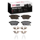 DFC 08-18 Pontiac Vibe Rear Geospec Rotors with 5000 Advanced Brake Pads w/Hardware (1x dfc1551-1423-01, 2x dfc604-76082) thumbnail 1
