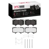 DFC 10-24 Lexus GX460 Front Geospec Rotors with 5000 Advanced Brake Pads w/Hardware (1x dfc1551-0976-02, 2x dfc604-76142) thumbnail 1