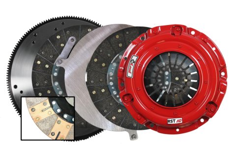 McLeod Racing RST HD Twin w/ Steel Flywheel - 01-07 GM 6.0L LS 6 Bolt - 1-1/8 x 10 Spline - 168T thumbnail 1
