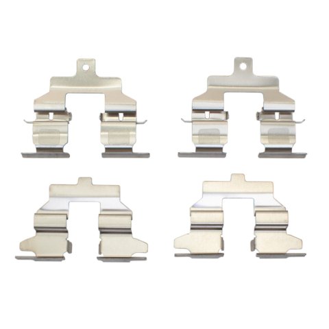 R1 02-25 Renault Safrane Rear GEO-Carbon Rotors w/Ceramic Pads & Hardware (Bundled Kit)