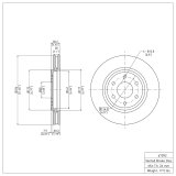 R1 05-26 Suzuki Equator Front Brake Rotors (2x dfc600-67092, 2x dfc604-01004) thumbnail 5
