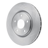 R1 12-25 Chrysler Grand CaraVan Front Brake Rotor Set w/Ceramic Pads and Hardware (2x dfc600-40112, 1x rnc2310-1589-01) thumbnail 2