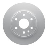 R1 07-17 Buick Enclave Front Carbon Coated Brake Rotor Set (2x dfc604-48054) thumbnail 1