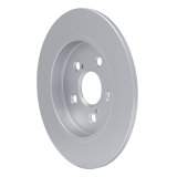 R1 09-19 Pontiac Vibe Front & Rear Carbon Coated Brake Rotor Set (2x dfc604-76081, 2x dfc604-76083) thumbnail 4