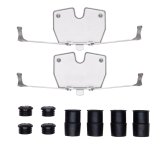 R1 11-18 BMW 650i xDrive Front & Rear GEO-Carbon Rotors w/Euro Ceramic Pads/Sensor/Hardware (Bundled Kit) thumbnail 1