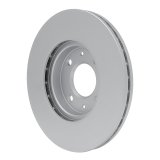 R1 12-17 Dodge Attitude Front Carbon Coated Brake Rotor Set w/Optimum OE Pads and Hardware (2x dfc604-03042, 1x rnc2551-1593-01) thumbnail 3
