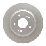 R1 18-25 Hyundai Kona Rear Carbon Coated Brake Rotor Set w/Optimum OE Pads and Hardware (2x dfc604-03063, 1x rnc2551-2188-01) thumbnail 1