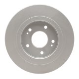 R1 18-25 Hyundai Kona Rear Carbon Coated Brake Rotor Set w/Optimum OE Pads and Hardware (2x dfc604-03063, 1x rnc2551-2188-01) thumbnail 3