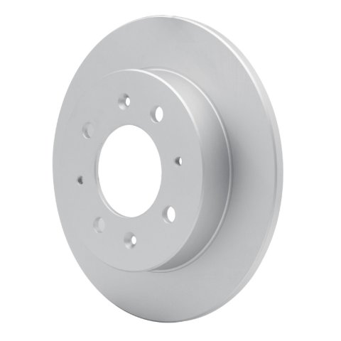 R1 04-09 Kia Spectra5 Rear Carbon Coated Brake Rotor Set w/Optimum OE Pads and Hardware (2x dfc604-21008, 1x rnc2551-0323-01) thumbnail 5