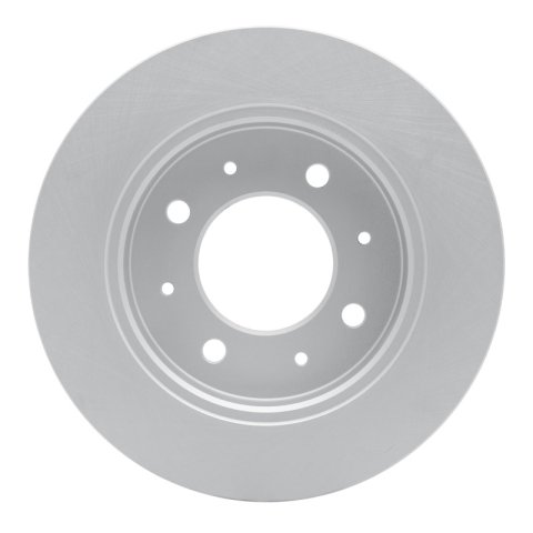 R1 04-09 Kia Spectra5 Rear Carbon Coated Brake Rotor Set w/Optimum OE Pads and Hardware (2x dfc604-21008, 1x rnc2551-0323-01) thumbnail 6