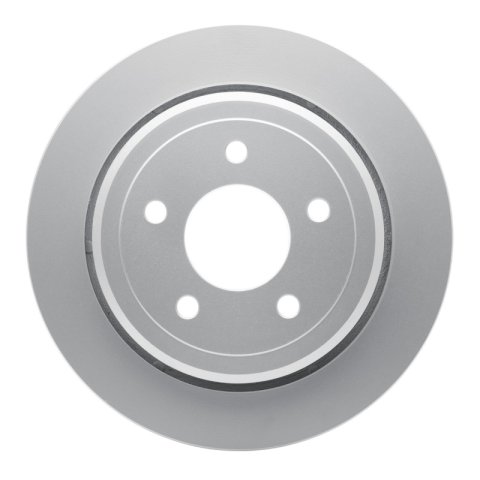 R1 03-11 Ford Crown Victoria Rear Carbon Coated Brake Rotor Set w/Optimum OE Pads and Hardware (2x dfc604-56020, 1x rnc2551-0932-01)