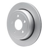 R1 03-11 Ford Crown Victoria Rear Carbon Coated Brake Rotor Set w/Optimum OE Pads and Hardware (2x dfc604-56020, 1x rnc2551-0932-01) thumbnail 6