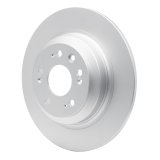R1 09-14 Acura TL Rear Carbon Coated Brake Rotor Set w/Optimum OE Pads and Hardware (2x dfc604-58023, 1x rnc2551-1103-01) thumbnail 6