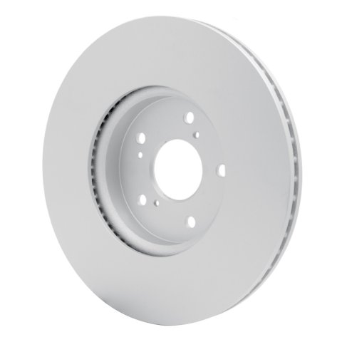 R1 13-18 Acura RDX Front Carbon Coated Brake Rotor Set w/Optimum OE Pads and Hardware (2x dfc604-59064, 1x rnc2551-1697-01) thumbnail 5