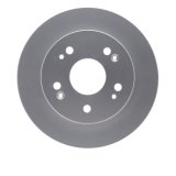 R1 97-15 Acura CSX Rear Carbon Coated Brake Rotor Set w/Optimum OE Pads and Hardware (2x dfc604-59024, 1x rnc2551-0537-01) thumbnail 1