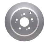 R1 05-10 Honda Odyssey Rear Carbon Coated Brake Rotor Set w/Optimum OE Pads and Hardware (2x dfc604-59050, 1x rnc2551-1088-01) thumbnail 1