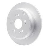 R1 05-10 Honda Odyssey Rear Carbon Coated Brake Rotor Set w/Optimum OE Pads and Hardware (2x dfc604-59050, 1x rnc2551-1088-01) thumbnail 2