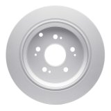 R1 05-10 Honda Odyssey Rear Carbon Coated Brake Rotor Set w/Optimum OE Pads and Hardware (2x dfc604-59050, 1x rnc2551-1088-01) thumbnail 3