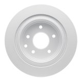 R1 08-13 Nissan Rogue Rear Carbon Coated Brake Rotor Set w/Optimum OE Pads and Hardware (2x dfc604-67088, 1x rnc2551-0905-02) thumbnail 4
