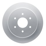 R1 17-24 Nissan Titan Rear Carbon Coated Brake Rotor Set w/Optimum OE Pads and Hardware (2x dfc604-67110, 1x rnc2551-2032-01) thumbnail 1