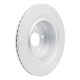 R1 09-24 Infiniti FX50 Rear Carbon Coated Brake Rotor Set w/Optimum OE Pads and Hardware (2x dfc604-68015, 1x rnc2551-1347-01) thumbnail 2