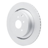 R1 09-24 Infiniti FX50 Rear Carbon Coated Brake Rotor Set w/Optimum OE Pads and Hardware (2x dfc604-68015, 1x rnc2551-1347-01) thumbnail 3