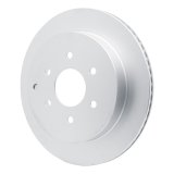 R1 11-24 Infiniti QX56 Rear Carbon Coated Brake Rotor Set w/Optimum OE Pads and Hardware (2x dfc604-68017, 1x rnc2551-1510-01) thumbnail 2