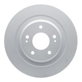 R1 17-24 Mitsubishi Eclipse Cross Rear Carbon Coated Brake Rotor Set w/Optimum OE Pads and Hardware (2x dfc604-72063, 1x rnc2551-2135-01) thumbnail 1