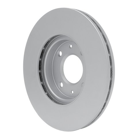 R1 12-17 Dodge Attitude Front & Rear Carbon Coated Brake Rotor Set w/Optimum OE Pads and Hardware (Bundled Kit) thumbnail 5