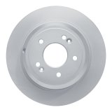 R1 15-17 Genesis G80 Front & Rear Carbon Coated Brake Rotor Set w/Optimum OE Pads and Hardware (Bundled Kit) thumbnail 2