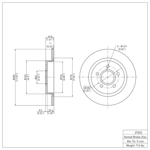 R1 04-13 Volvo C70 Front & Rear Carbon Coated Brake Rotor Set w/Optimum OE Pads and Hardware (Bundled Kit) thumbnail 1
