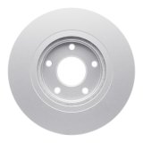 R1 08-13 Nissan Rogue Front & Rear Carbon Coated Brake Rotor Set w/Optimum OE Pads and Hardware (Bundled Kit) thumbnail 6