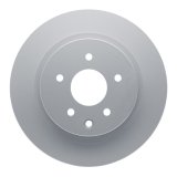 R1 05-10 Infiniti G35 Front & Rear Carbon Coated Brake Rotor Set w/Optimum OE Pads and Hardware (Bundled Kit) thumbnail 2