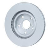 R1 07-12 Lexus ES350 Front & Rear Carbon Coated Brake Rotor Set w/Optimum OE Pads and Hardware (Bundled Kit) thumbnail 8