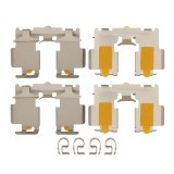 R1 12-18 Toyota Avalon Front & Rear GEO-Carbon Rotors w/Optimum OE Pads & Hardware (Bundled Kit) thumbnail 1