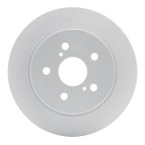 R1 18-22 Toyota C-HR Front & Rear Carbon Coated Brake Rotor Set w/Optimum OE Pads and Hardware (Bundled Kit) thumbnail 2
