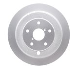 R1 06-14 Subaru B9 Tribeca Rear Carbon Coated Brake Rotor Set w/Ceramic Pads and Hardware (2x dfc604-13036, 1x rnc2310-1124-01) thumbnail 1