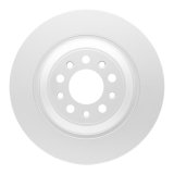 R1 14-23 Jeep Cherokee Rear Carbon Coated Brake Rotor Set w/Ceramic Pads and Hardware (2x dfc604-42010, 1x rnc2310-1734-01) thumbnail 1