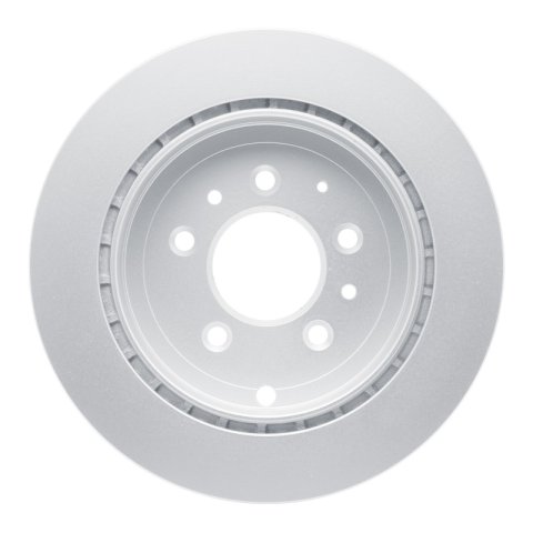 R1 07-12 Ford Edge Rear Carbon Coated Brake Rotor Set w/Ceramic Pads and Hardware (2x dfc604-80067, 1x rnc2310-1259-01) thumbnail 2