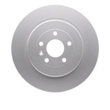 R1 13-19 Ford Explorer Rear Carbon Coated Brake Rotor Set w/Ceramic Pads and Hardware (2x dfc604-54222, 1x rnc2310-1612-01) thumbnail 1