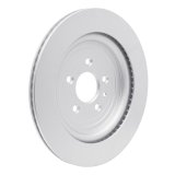 R1 13-19 Ford Explorer Rear Carbon Coated Brake Rotor Set w/Ceramic Pads and Hardware (2x dfc604-54222, 1x rnc2310-1612-01) thumbnail 3