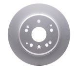 R1 99-11 Acura TL Rear Carbon Coated Brake Rotor Set w/Ceramic Pads and Hardware (2x dfc604-58019, 1x rnc2310-0536-01) thumbnail 1