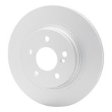 R1 08-17 Mercedes-Benz E350 Rear Carbon Coated Brake Rotor Set w/Ceramic Pads and Hardware (2x dfc604-63089, 1x rnc2310-1341-01) thumbnail 2