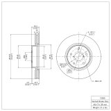 R1 15-21 Subaru Legacy Front & Rear GEO-Carbon Rotors w/Ceramic Pads & Hardware (Bundled Kit) thumbnail 4