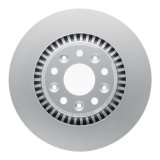 R1 05-09 Ford Taurus Front & Rear Carbon Coated Brake Rotor Set w/Ceramic Pads and Hardware (Bundled Kit) thumbnail 1