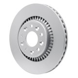 R1 05-09 Ford Taurus Front & Rear Carbon Coated Brake Rotor Set w/Ceramic Pads and Hardware (Bundled Kit) thumbnail 4