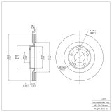 R1 07-10 Lincoln MKX Front & Rear GEO-Carbon Rotors w/Ceramic Pads & Hardware (Bundled Kit) thumbnail 8