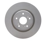 R1 19-19 Acura RDX Front & Rear Carbon Coated Brake Rotor Set w/Ceramic Pads and Hardware (Bundled Kit) thumbnail 1
