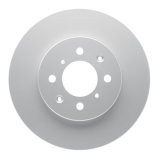 R1 90-93 Acura Integra Front & Rear Carbon Coated Brake Rotor Set w/Ceramic Pads and Hardware (Bundled Kit) thumbnail 1
